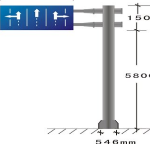 交通信號桿件樣式